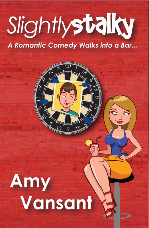 Book Cover of "Slightly Stalky" by Amy Vansant
